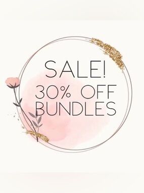 Bundle multiple items for a discount!!!